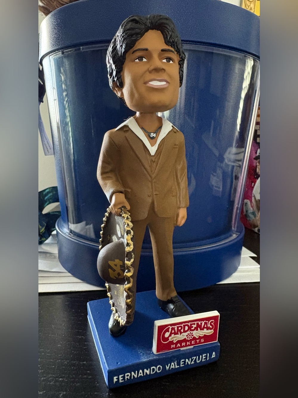 Fernando Valenzuela tower buzzers sga 2026 dodgers used no box.
